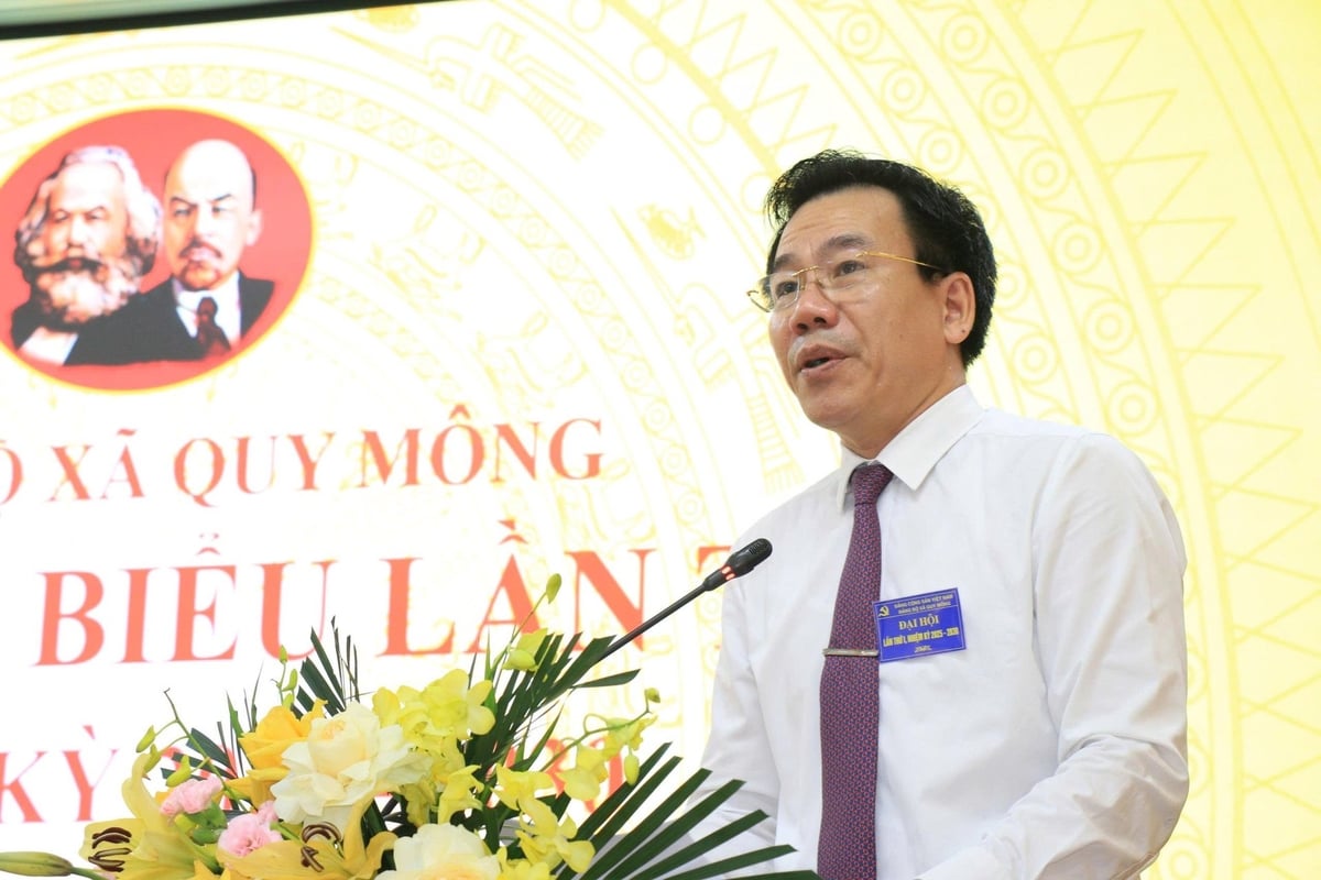 Ông Dương Đức Huy, Trưởng Ban Tuyên giáo và Dân vận Tỉnh ủy Lào Cai phát biểu chỉ đạo tại đại hội. Ảnh: Thanh Tiến. Ông Dương Đức Huy, Trưởng Ban Tuyên giáo và Dân vận Tỉnh ủy Lào Cai phát biểu chỉ đạo tại đại hội. Ảnh: Thanh Tiến.