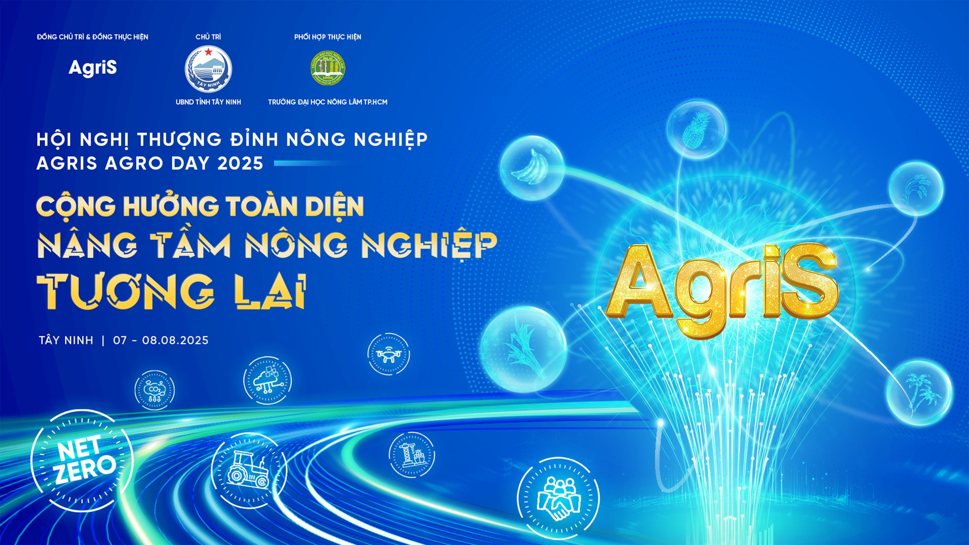 Hội nghị Thượng đỉnh Nông nghiệp AgriS Agro Day 2025 diễn ra vào ngày 7-8/8/2025 tại tỉnh Tây Ninh. Ảnh: AgriS. Hội nghị Thượng đỉnh Nông nghiệp AgriS Agro Day 2025 diễn ra vào ngày 7-8/8/2025 tại tỉnh Tây Ninh. Ảnh: AgriS.