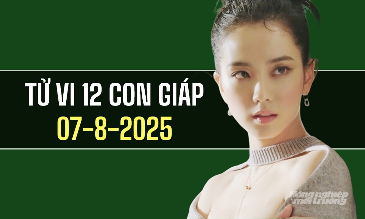 Xem tử vi hàng ngày 12 con giáp hôm nay 7/8/2025
