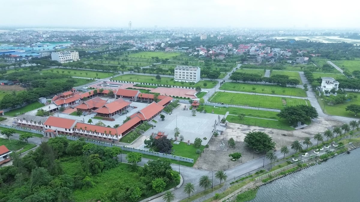 Dù dự án Khu dân cư Đại An II chưa được lựa chọn nhà đầu tư chính thức, thế nhưng doanh nghiệp đã 'chắc chân' đầu tư xây dựng hạ tầng kỹ thuật và nhiều công trình trị giá khoảng 595 tỷ đồng. Ảnh: Thiên Trường.