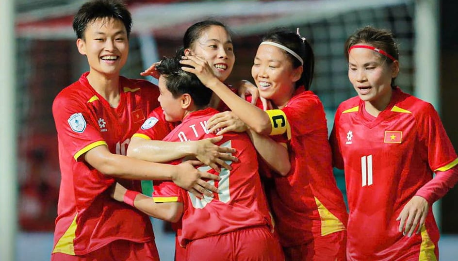 Tuyển bóng đá nữ Việt Nam ra quân ấn tượng tại bảng A, AFF Cup 2025. Ảnh:VFF. Tuyển bóng đá nữ Việt Nam ra quân ấn tượng tại bảng A, AFF Cup 2025. Ảnh:VFF.