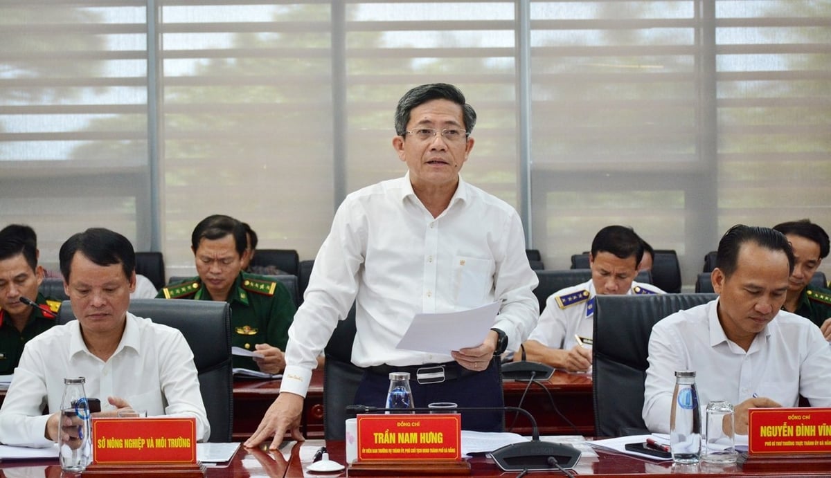 Phó Chủ tịch UBND TP Đà Nẵng Trần Nam Hưng cho biết thời gian qua Đà Nẵng quyết liệt thực hiện các giải pháp về IUU. Ảnh: Lan Anh.