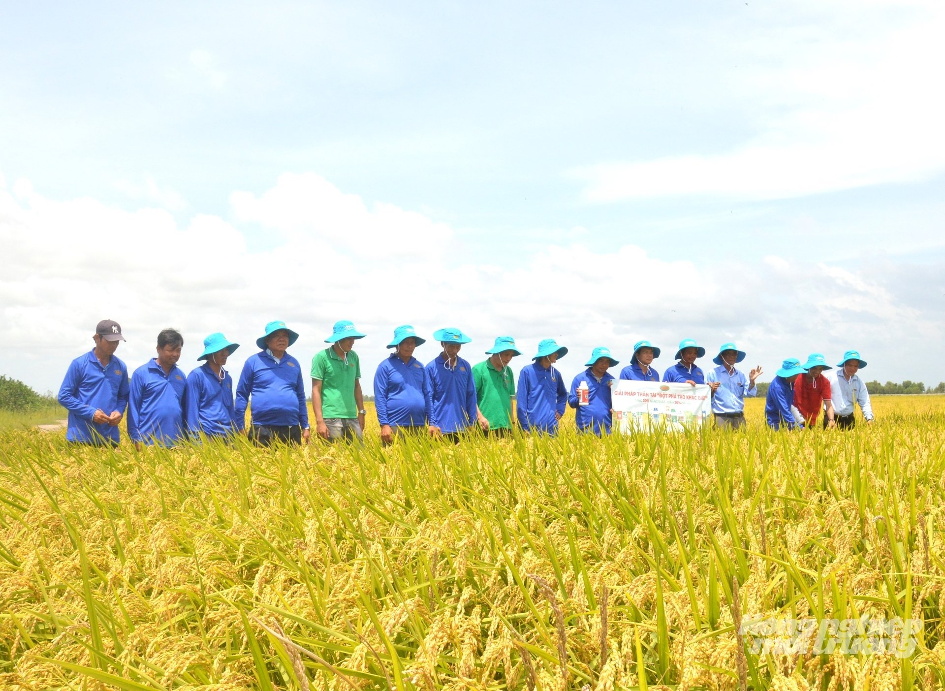 Các sản phẩm thuộc bộ giải pháp 'Thần Tài' là giải pháp sinh học an toàn, thân thiện với người sử dụng và môi trường. Ảnh: Trung Chánh. Các sản phẩm thuộc bộ giải pháp 'Thần Tài' là giải pháp sinh học an toàn, thân thiện với người sử dụng và môi trường. Ảnh: Trung Chánh.