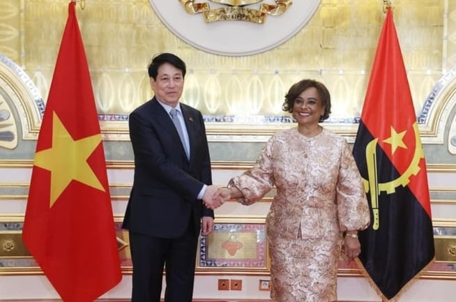 Việt Nam và Angola kỳ vọng sớm ký kết các văn kiện quan trọng về đầu tư, thương mại, dầu khí, năng lượng, khai khoáng, nông nghiệp và ngân hàng. Ảnh: TTXVN.
