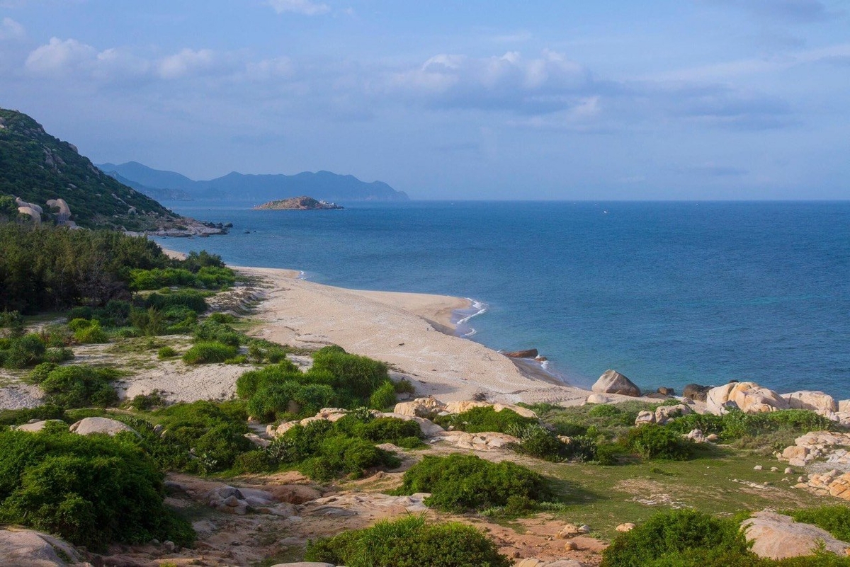 There are a lot of nesting beaches for sea turtles at Nui Chua - Phuoc Binh National Park. Photo: MP.