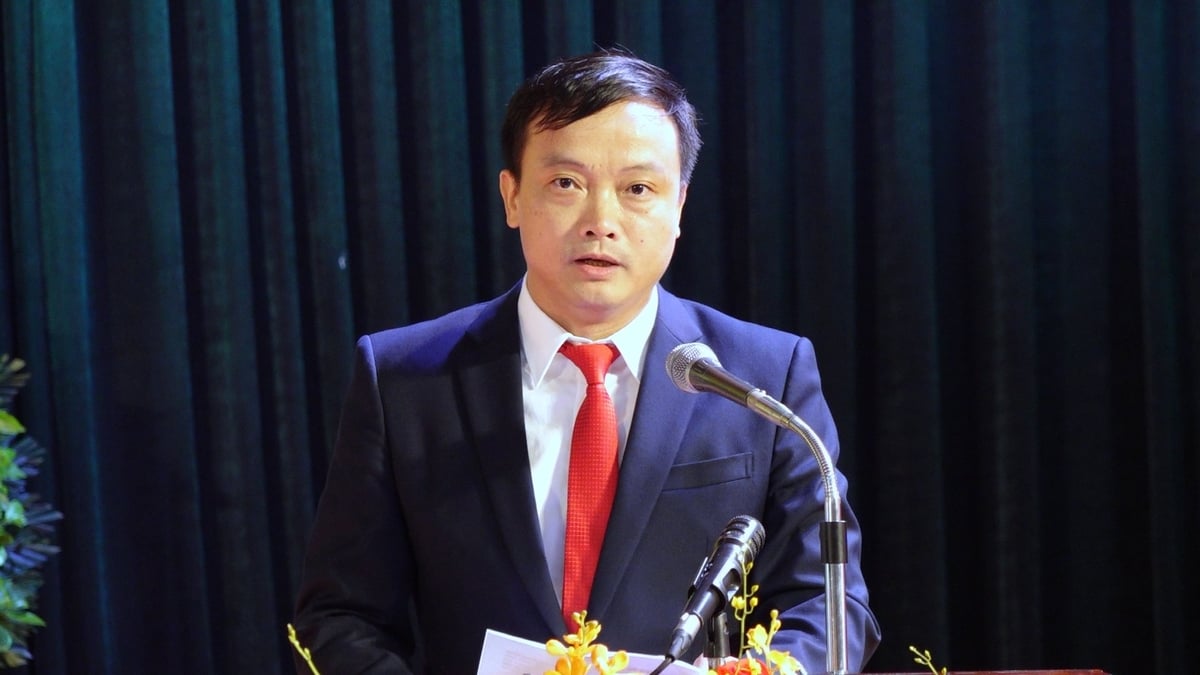 Ông Nguyễn Nam Tiến - Bí thư Đảng ủy, Chủ tịch UBND xã Đại Phúc. Ảnh: Quang Linh.