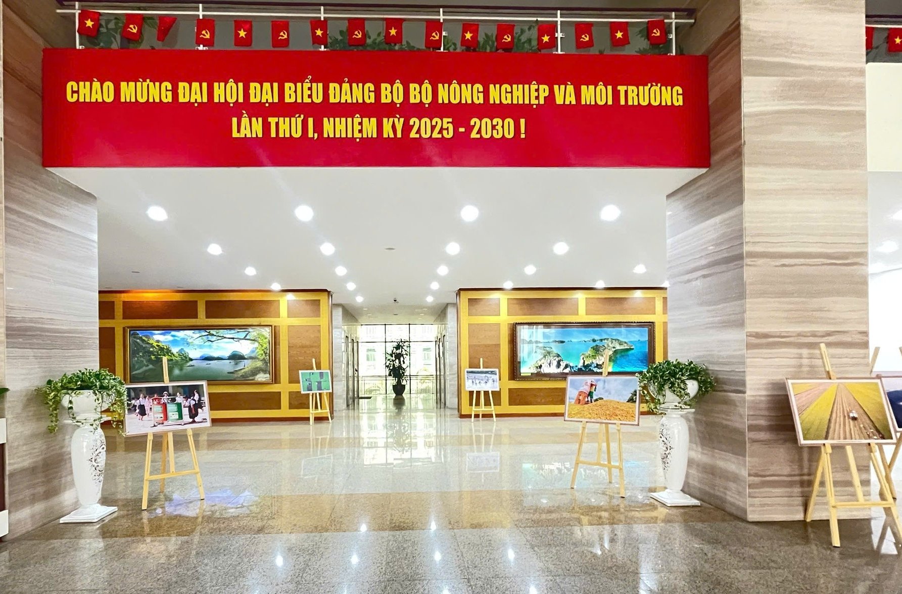 Đại hội Đảng bộ Bộ Nông nghiệp và Môi trường nhiệm kỳ 2025-2030 sẽ diễn ra từ ngày 13-14/8/2025. Ảnh: Thành Công.