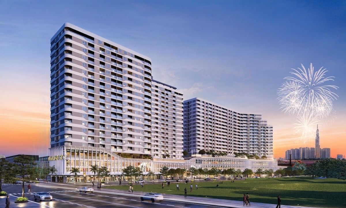 Diamond Sky - Biểu tượng phồn vinh của trung tâm Van Phuc City. Ảnh: Vạn Phúc. Diamond Sky - Biểu tượng phồn vinh của trung tâm Van Phuc City. Ảnh: Vạn Phúc.