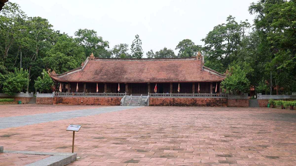 Chính điện Lam Kinh. Ảnh: Thanh Tâm Chính điện Lam Kinh. Ảnh: Thanh Tâm