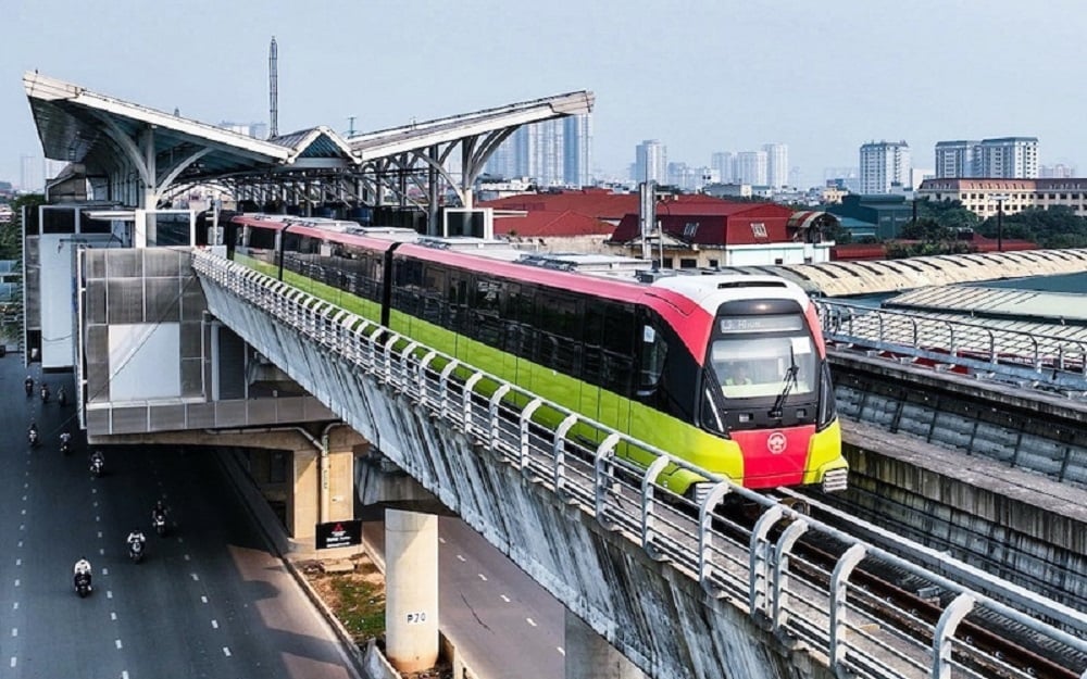 Sau 1 năm vận hành thương mại, tuyến metro Nhổn - Cầu Giấy đã chở hơn 6,4 triệu lượt khách. Ảnh: Minh Nguyệt. Sau 1 năm vận hành thương mại, tuyến metro Nhổn - Cầu Giấy đã chở hơn 6,4 triệu lượt khách. Ảnh: Minh Nguyệt.
