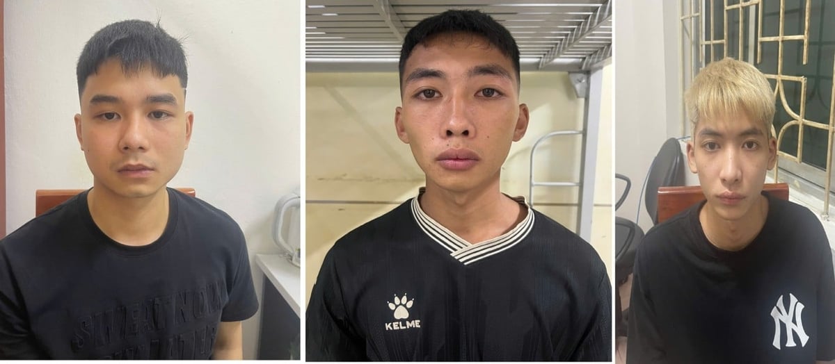 Ba đối tượng, bị khởi tố về hành vi 'Mua bán trái phép chất ma túy' dạng mới. Ảnh: Công an tỉnh Quảng Ninh. 