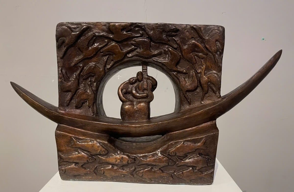 'Sông quê'. Ảnh: NVCC. 'Sông quê'. Ảnh: NVCC.