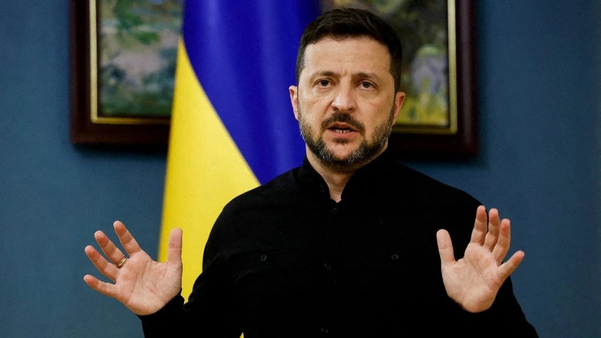 Tổng thống Ukraine Volodymyr Zelensky. Ảnh: Getty. Tổng thống Ukraine Volodymyr Zelensky. Ảnh: Getty.