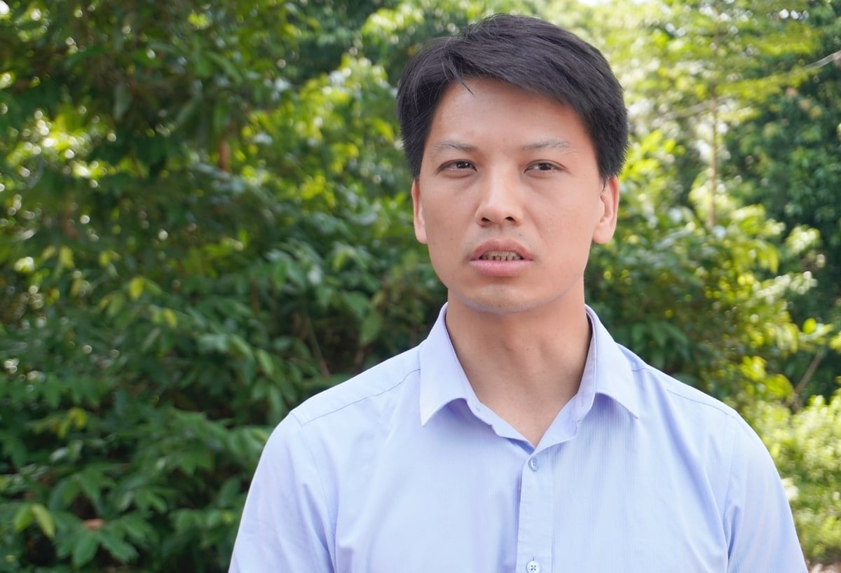 Dr. Nguyen Van Diep, General Director of AVAC Vietnam JSC, said the company had to implement many solutions to prove the safety and effectiveness of its ASF vaccine. Photo: Hong Tham.