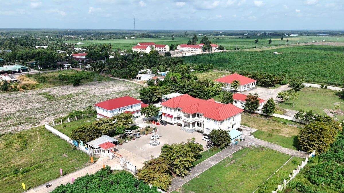 Xã Tân Hội có nhiều dư địa phát triển công nghiệp, nông nghiệp công nghệ cao. Ảnh: Trần Trung.