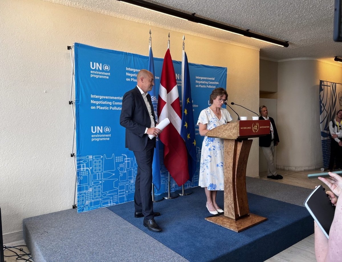 Ủy viên Môi trường của EU Jessika Roswall cho biết EU muốn đạt được thỏa thuận nhựa toàn cầu nhưng không phải 'bằng mọi giá'. Ảnh: Health Policy Watch. 
