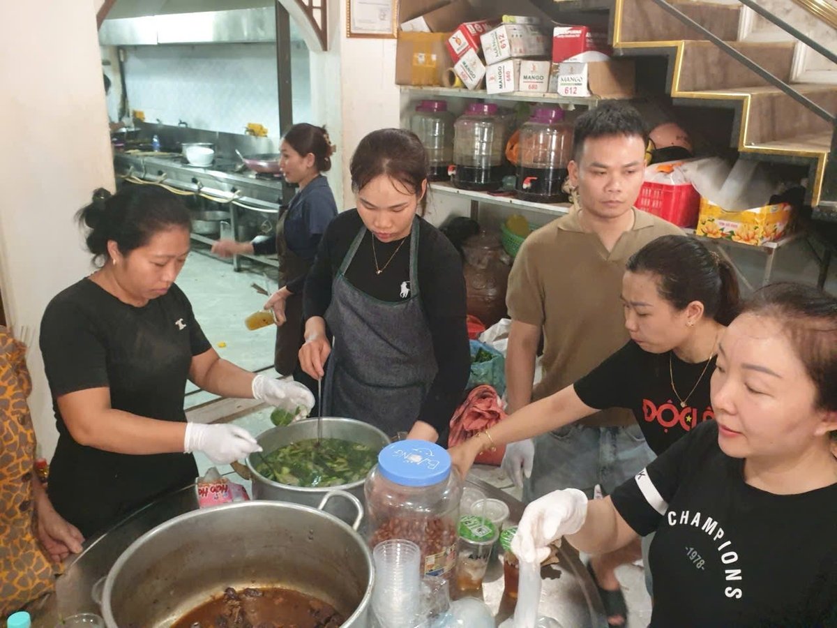 Bếp 0 đồng của anh Vũ Tiến Thành ở xã Mường Xén. Ảnh: Đình Tiệp.