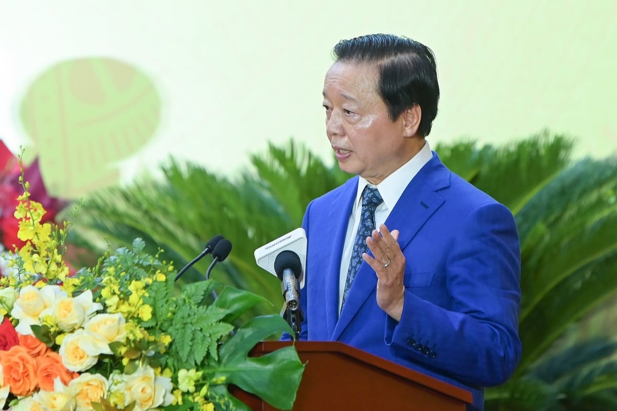 Phó Thủ tướng Trần Hồng Hà cho rằng vị thế của ngành Nông nghiệp và Môi trường trở nên rất quan trọng trong phát triển đất nước. Ảnh: Tùng Đinh. Phó Thủ tướng Trần Hồng Hà cho rằng vị thế của ngành Nông nghiệp và Môi trường trở nên rất quan trọng trong phát triển đất nước. Ảnh: Tùng Đinh.