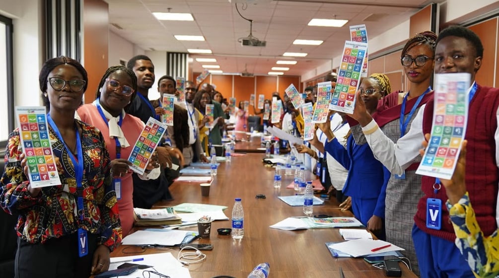 Thanh niên Cameroon và Nigeria tham gia hội thảo, tham vấn chính sách đa dạng sinh học do GEF hỗ trợ, đưa tiếng nói và ưu tiên của giới trẻ vào chiến lược quốc gia. Ảnh: GYBN Nigeria. Thanh niên Cameroon và Nigeria tham gia hội thảo, tham vấn chính sách đa dạng sinh học do GEF hỗ trợ, đưa tiếng nói và ưu tiên của giới trẻ vào chiến lược quốc gia. Ảnh: GYBN Nigeria.