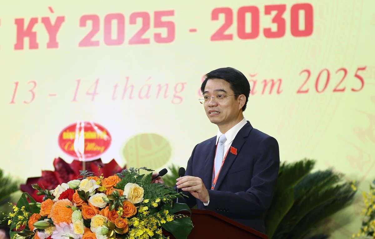 Vụ trưởng Vụ Tổ chức cán bộ Phạm Tân Tuyến. Ảnh: Khương Trung.