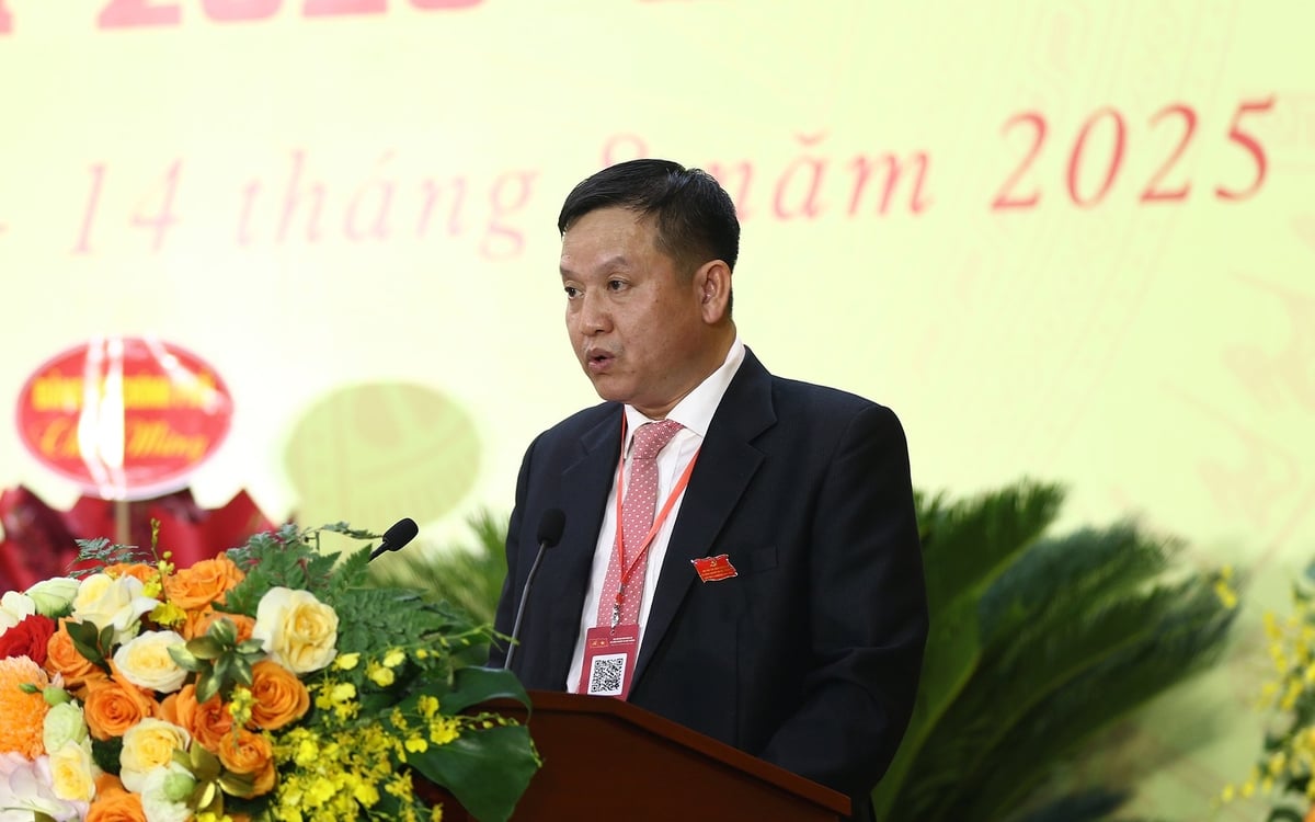 Cục trưởng Cục Trồng trọt và Bảo vệ thực vật Huỳnh Tấn Đạt phát biểu tham luận tại Đại hội. Ảnh: Khương Trung.