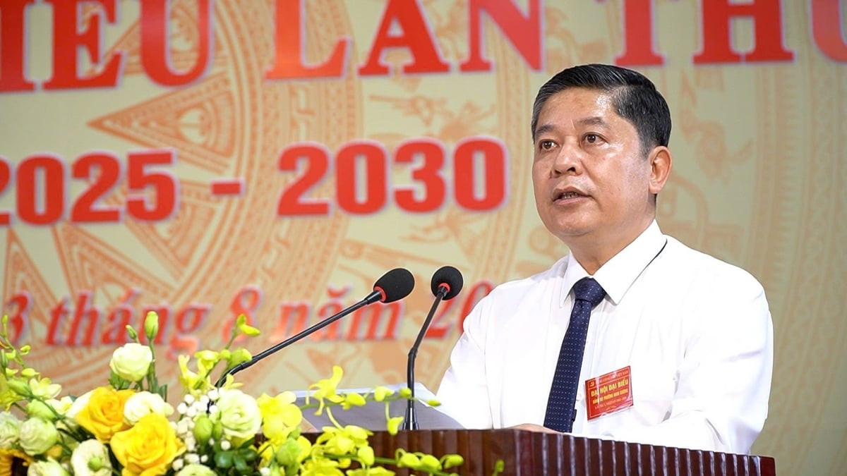 Đồng chí Nguyễn Ngọc Trúc - Bí thư Đảng ủy phường Nam Cường phát biểu tại Đại hội. Ảnh: Thanh Ngà. Đồng chí Nguyễn Ngọc Trúc - Bí thư Đảng ủy phường Nam Cường phát biểu tại Đại hội. Ảnh: Thanh Ngà.