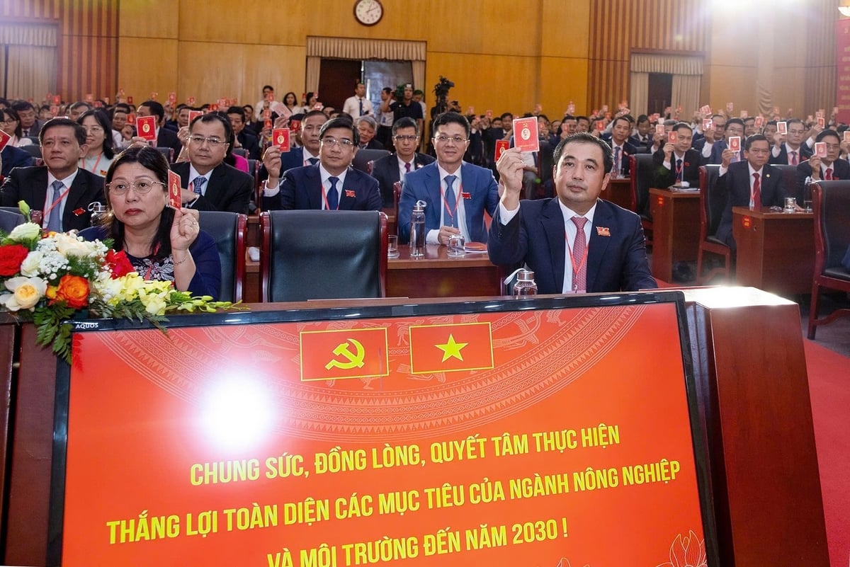 Đây là kỳ Đại hội đầu tiên kể từ khi hợp nhất Đảng bộ Bộ Nông nghiệp và Phát triển nông thôn với Đảng bộ Bộ Tài nguyên và Môi trường, trở thành một đảng bộ cấp trên cơ sở trực thuộc Đảng ủy Chính phủ, với quy mô, tầm vóc và trách nhiệm mới. Ảnh: Khương Trung. Đây là kỳ Đại hội đầu tiên kể từ khi hợp nhất Đảng bộ Bộ Nông nghiệp và Phát triển nông thôn với Đảng bộ Bộ Tài nguyên và Môi trường, trở thành một đảng bộ cấp trên cơ sở trực thuộc Đảng ủy Chính phủ, với quy mô, tầm vóc và trách nhiệm mới. Ảnh: Khương Trung.