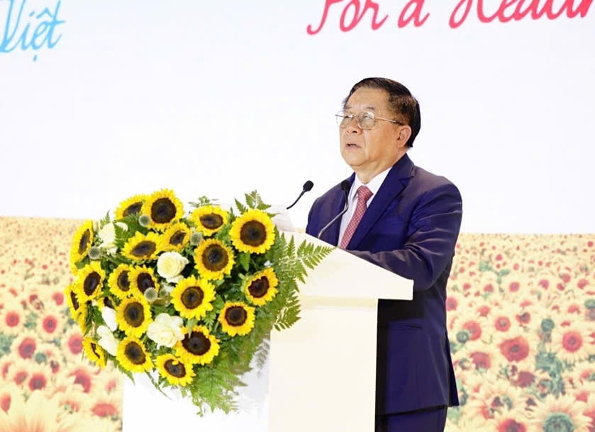 Ông Nguyễn Trọng Nghĩa, Trưởng Ban Tuyên giáo và Dân vận Trung ương. Ảnh: Linh Linh.