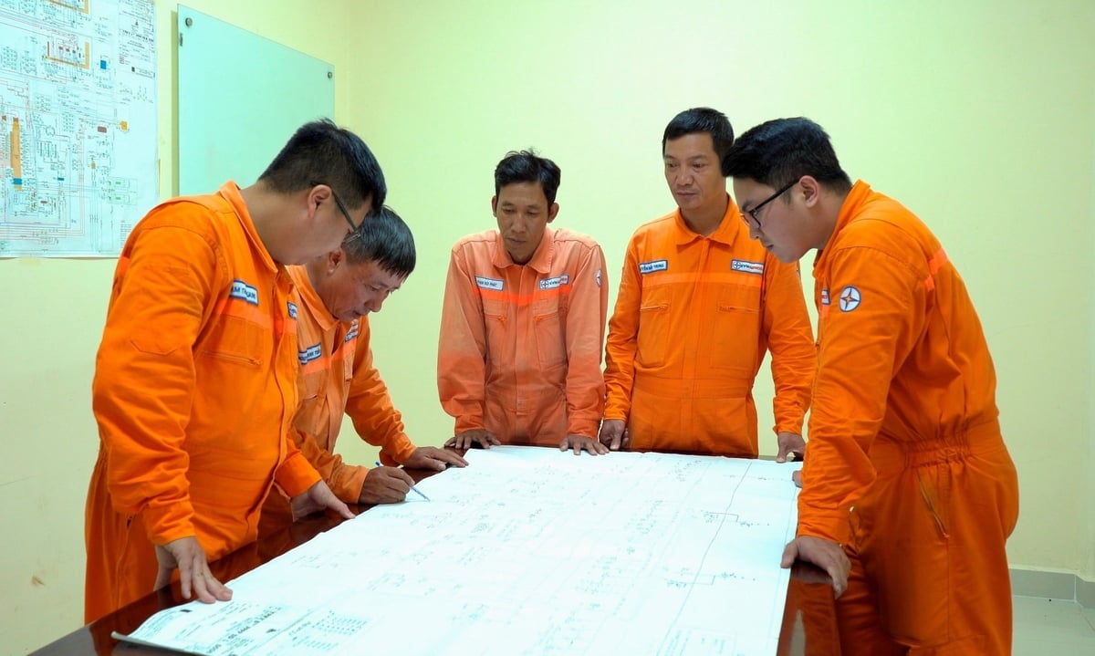 'Sáng tạo liên tục trong công việc' là nét văn hóa đặc sắc của EPS. Ảnh: EVNGENCO3.