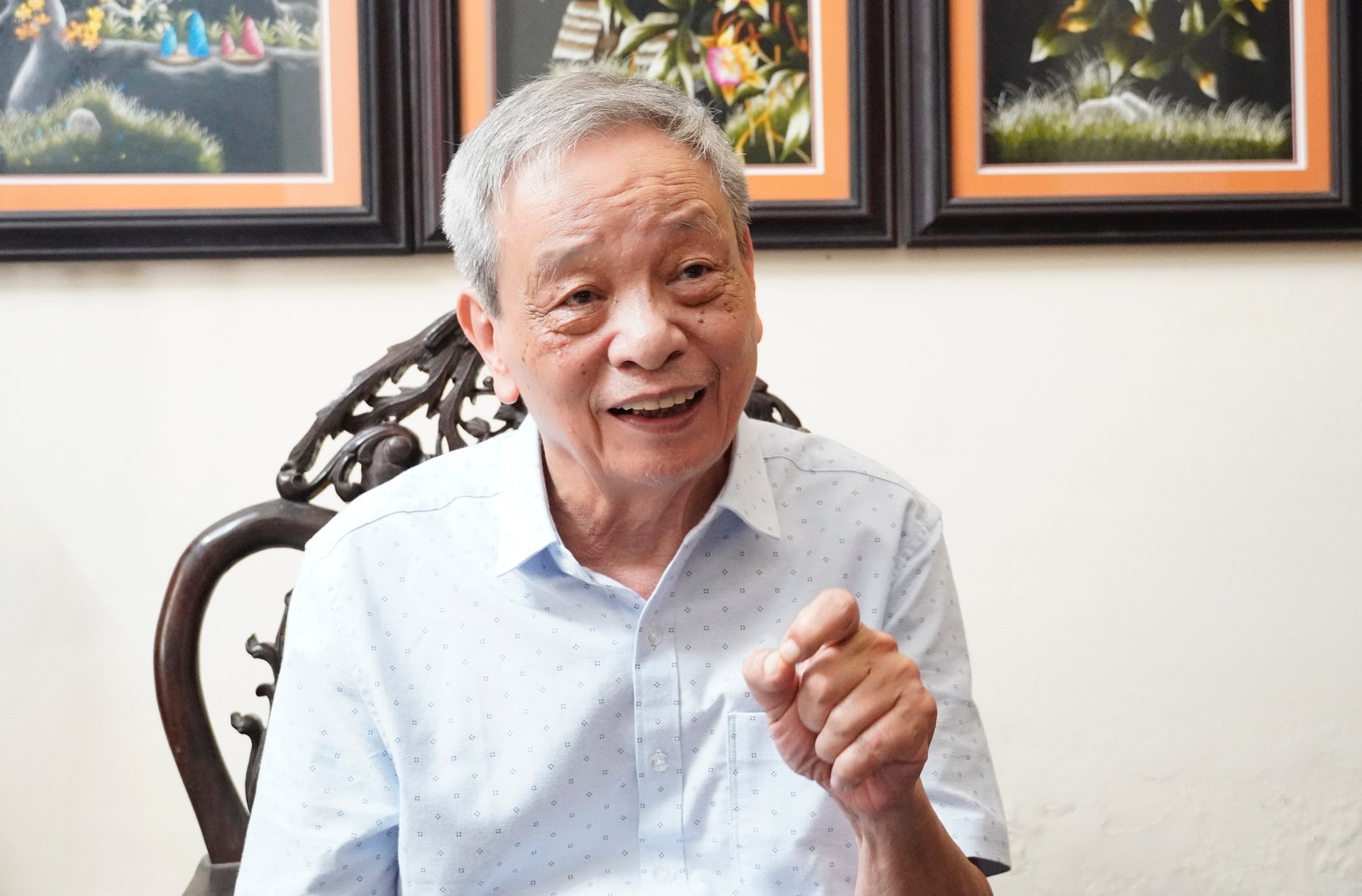 TS Tạ Quang Ngọc cho hay: 'Yếu tố kinh tế - kỹ thuật đặc trưng của ngành thủy sản dường như ít được quan tâm đến'. Ảnh: Hồng Thắm.