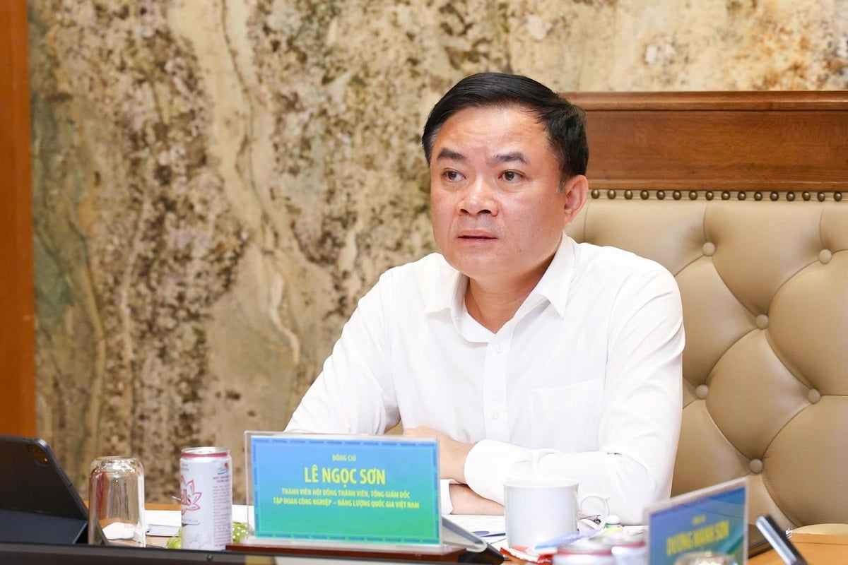 Tổng Giám đốc Petrovietnam Lê Ngọc Sơn đề nghị các đơn vị trong Petrovietnam điều hành linh hoạt trên nguyên tắc quản trị rủi ro, bảo đảm hoàn thành kế hoạch sản xuất kinh doanh. Ảnh: Petrovietnam.