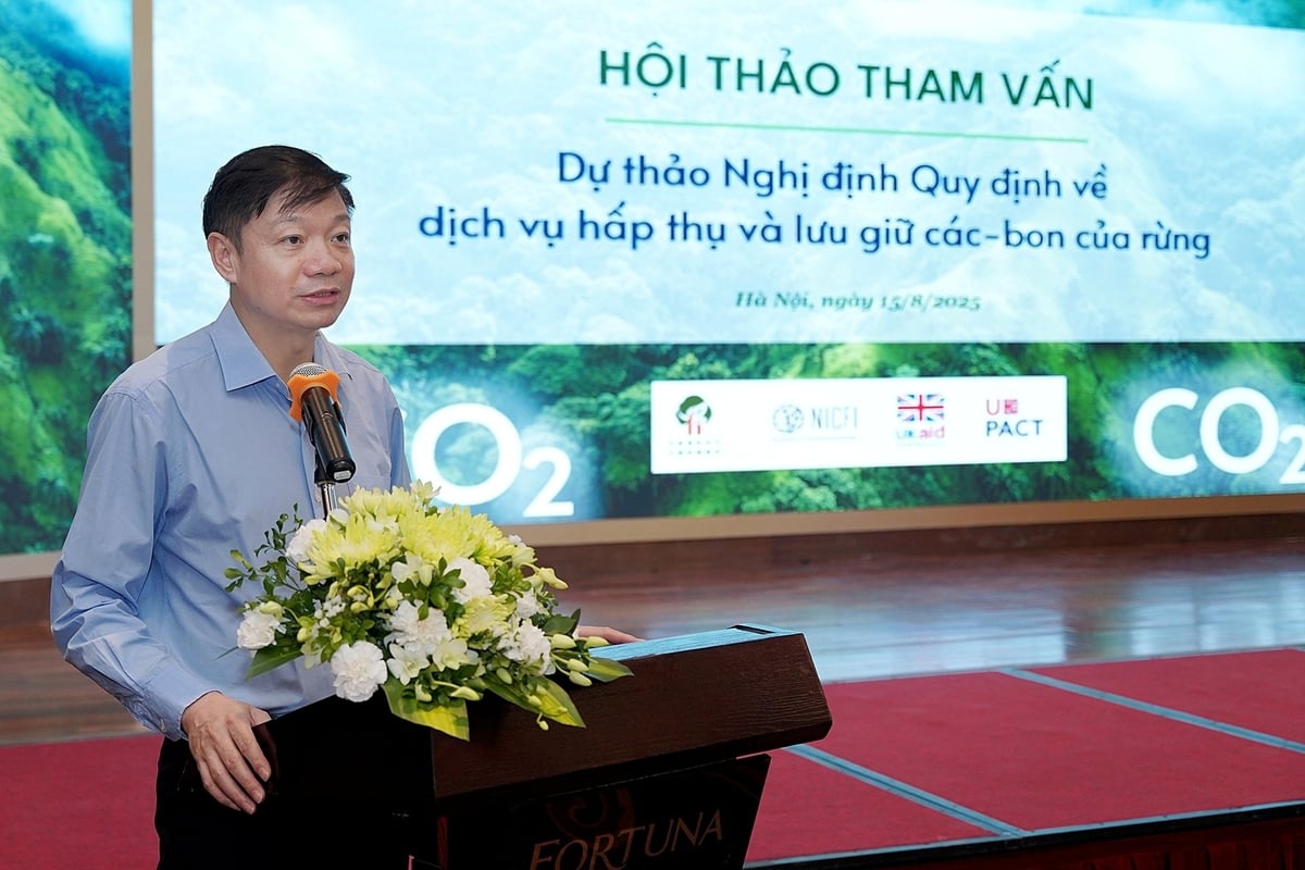 Cục trưởng Trần Quang Bảo: 'Nghị định mới sẽ phục vụ cả mục tiêu môi trường và phát triển kinh tế'. Ảnh: Bảo Thắng.