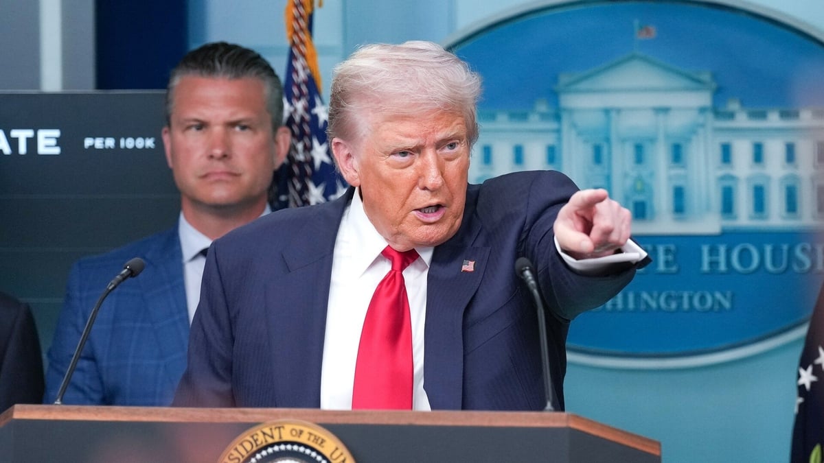 Tổng thống Mỹ Donald Trump. Ảnh: Getty.