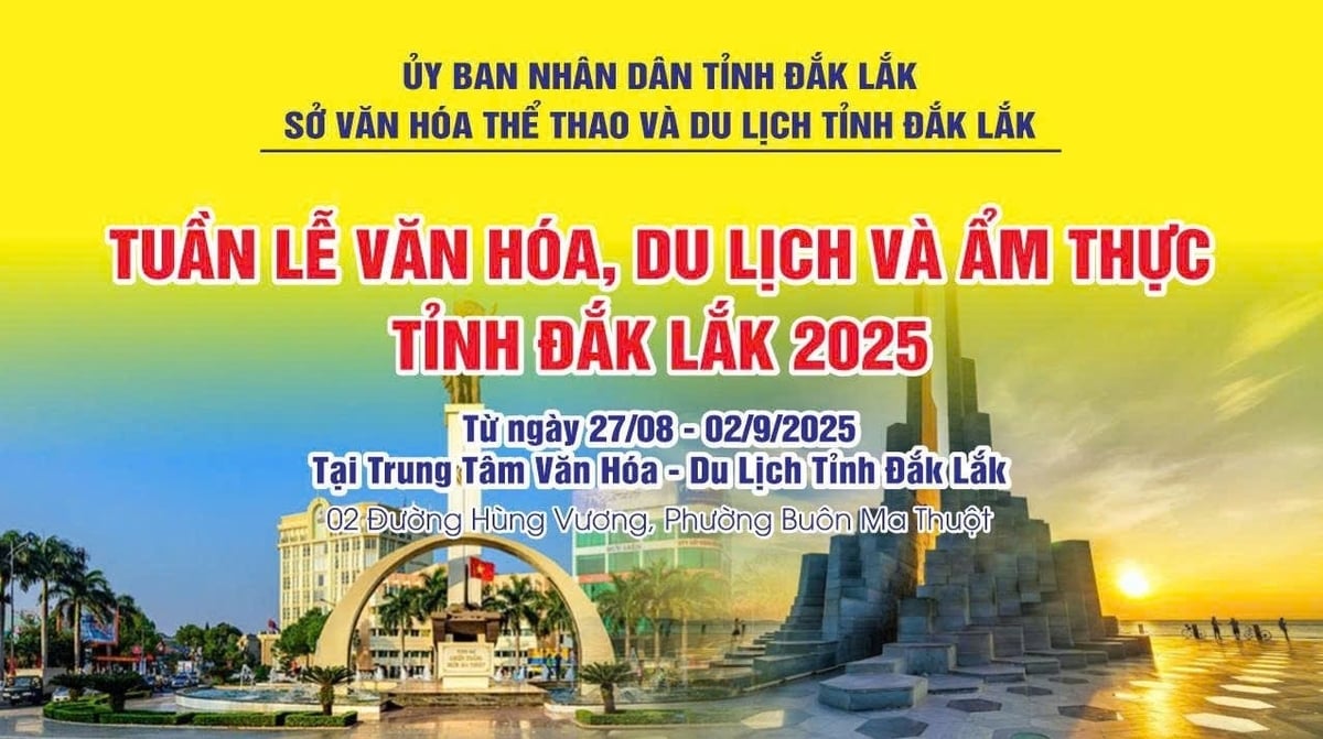 Tuần lễ văn hóa, du lịch và ẩm thực tỉnh Đắk Lắk 2025 hứa hẹn sẽ trở thành điểm hẹn văn hóa, khám phá ẩm thực và giao lưu hấp dẫn. Ảnh: Tuấn Trần. 