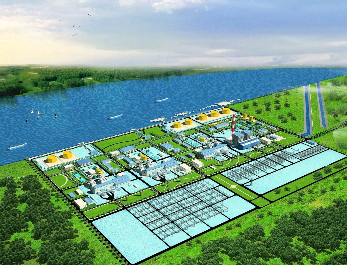 Toàn cảnh Trung tâm nhiệt điện Ô Môn. Ảnh: Petrovietnam.