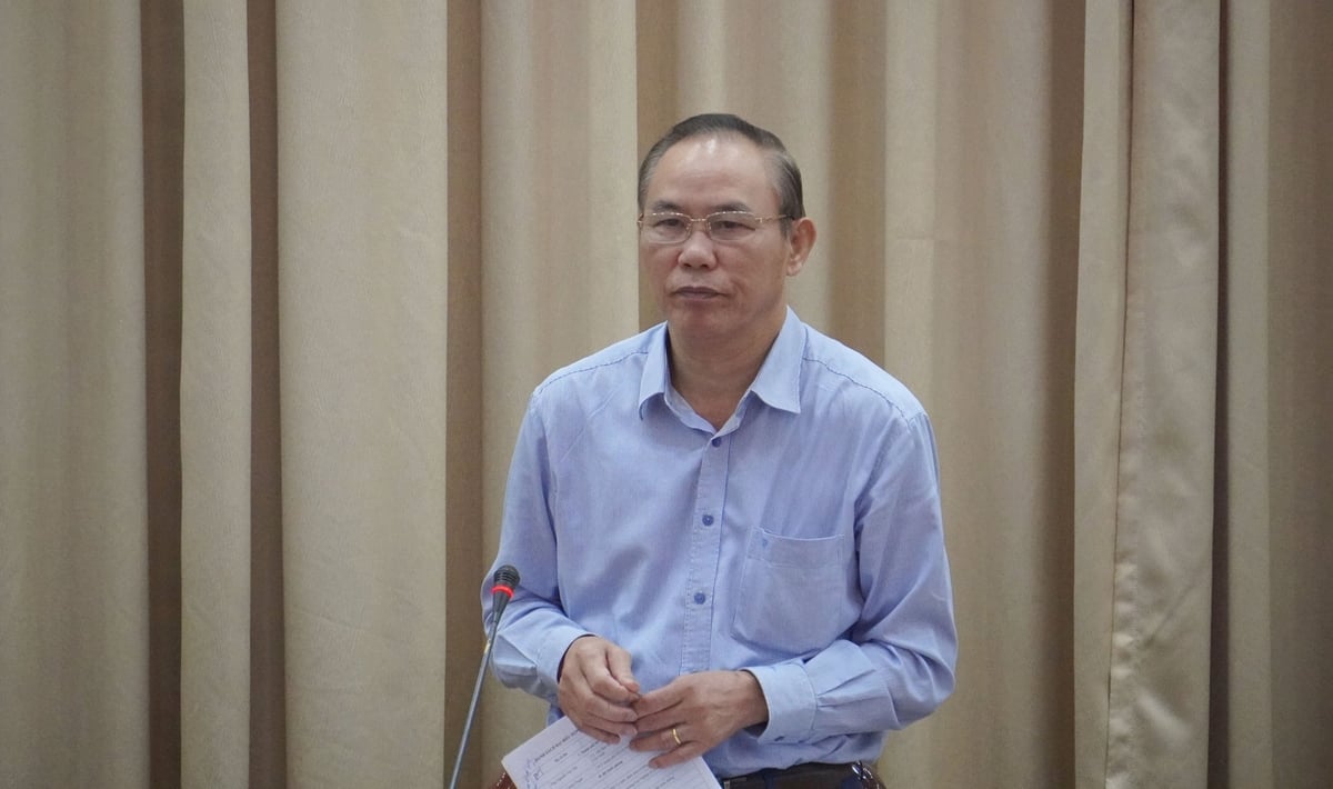 Thứ trưởng Phùng Đức Tiến phát biểu chỉ đạo tại Hội nghị. Ảnh: Lê Bình.