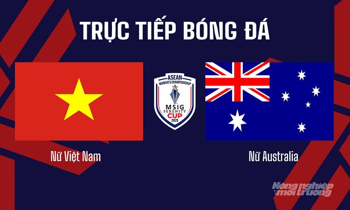 Trực tiếp bóng đá Nữ Đông Nam Á giữa Nữ Việt Nam vs Nữ Australia hôm nay 16/8/2025