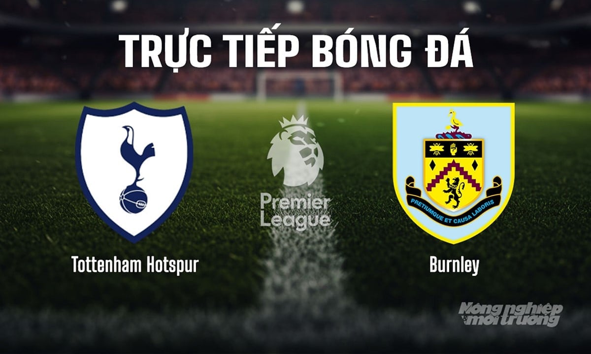 Trực tiếp bóng đá Ngoại hạng Anh giữa Tottenham vs Burnley hôm nay 16/8/2025