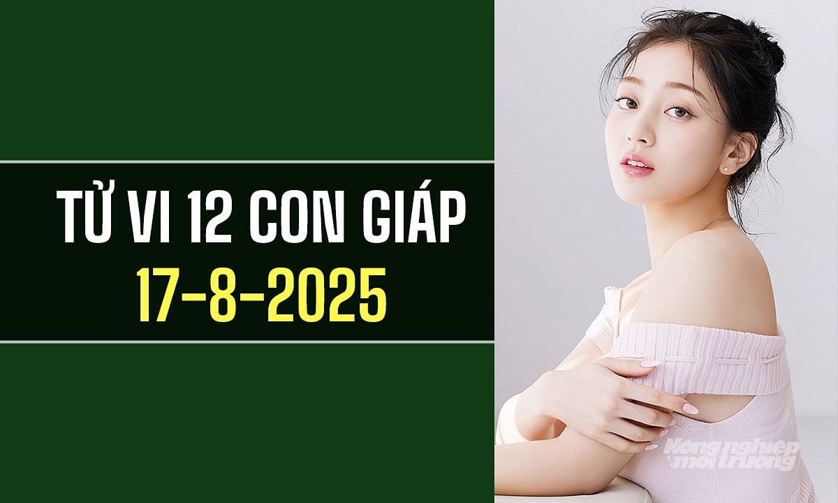 Xem tử vi hàng ngày 12 con giáp hôm nay 17/8/2025