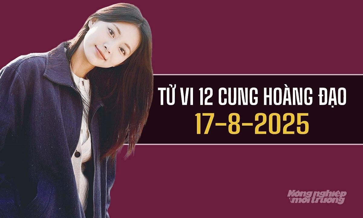 Xem tử vi hàng ngày 12 cung hoàng đạo hôm nay 17/8/2025