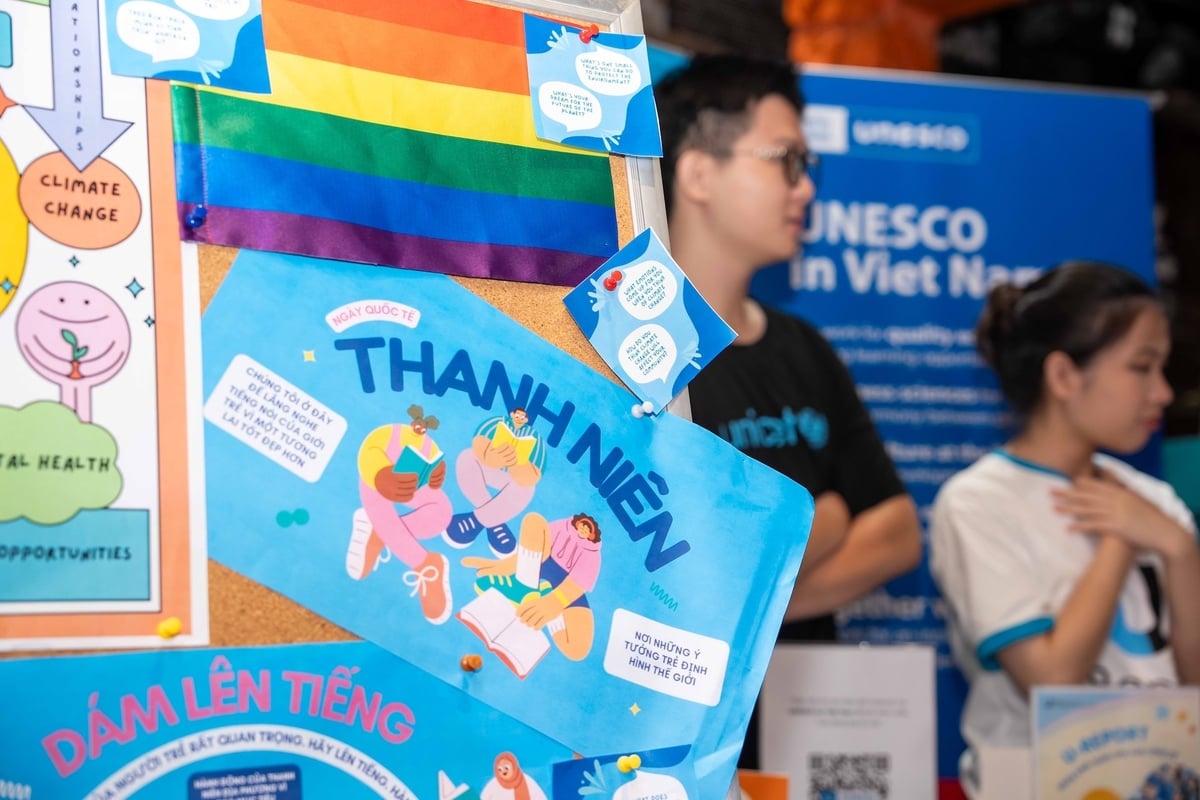Chương trình do Nhóm công tác vì thanh thiếu niên của Liên Hợp Quốc tại Việt Nam (UNTGAY) điều phối. Ảnh: UNFPA.