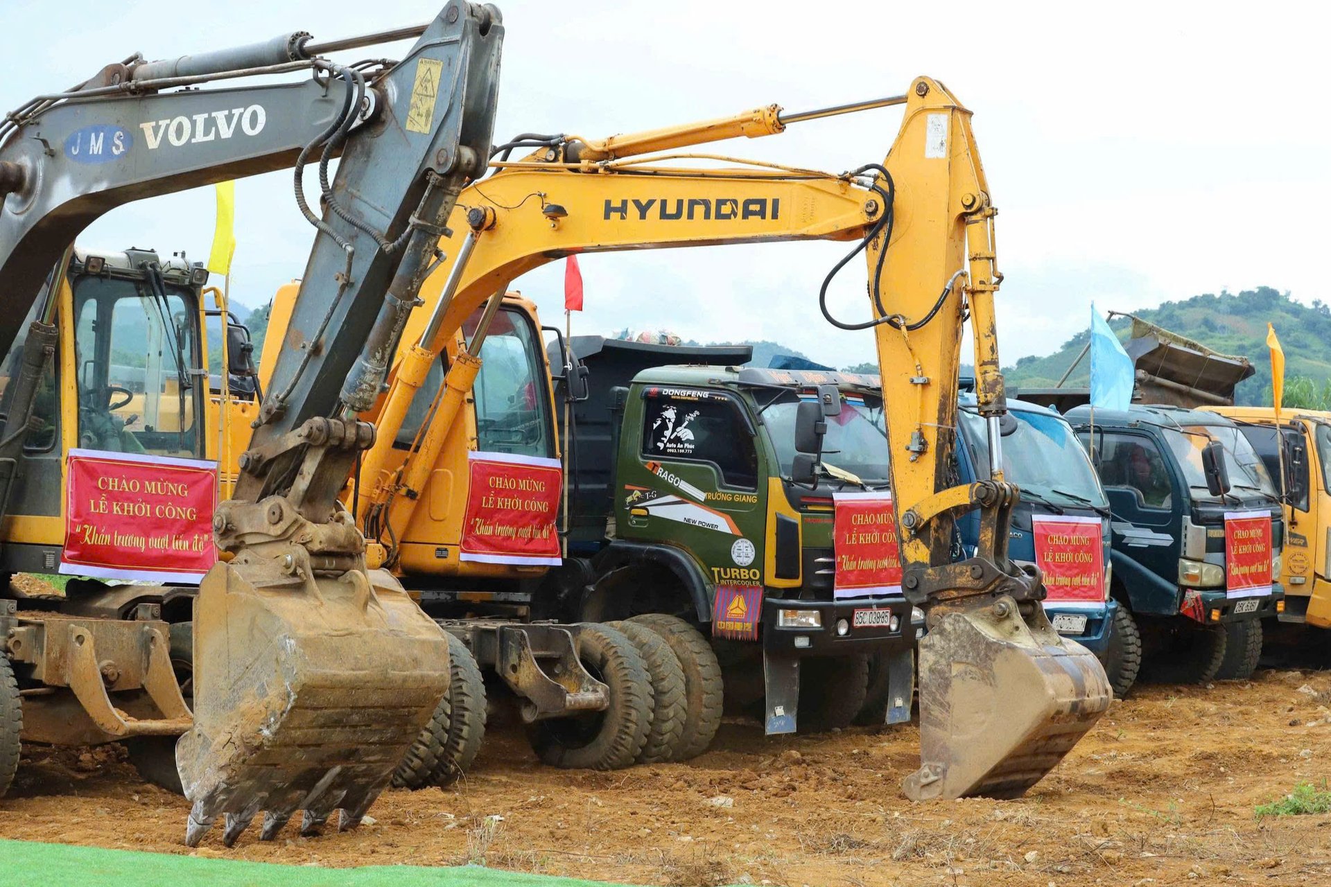 Dự án triển khai trên diện tích hơn 10,9 ha, gồm 2 hạng mục Nhà máy sản xuất. Ảnh: Nguyễn Nga.