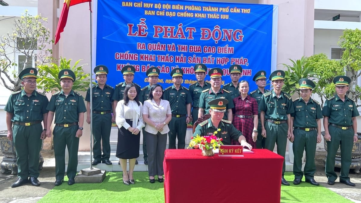 Từ ngày 18/8-30/9/2025, TP. Cần Thơ sẽ triển khai đợt cao điểm chống IUU. Ảnh: Kim Anh.