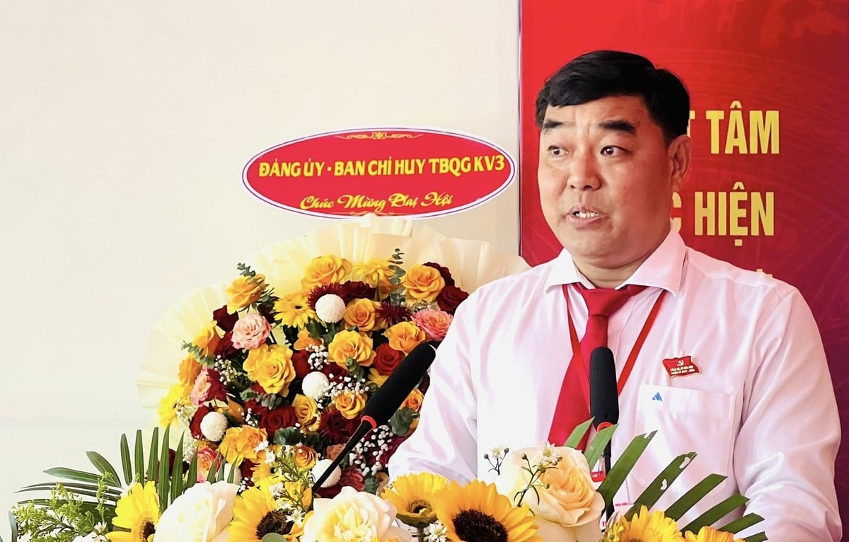 Ông Huỳnh Sơn Thái, Bí thư Đảng ủy kiêm Chủ tịch HĐND xã Hòa Hiệp, nhiệm kỳ 2025-2030. Ảnh: Trần Luật.