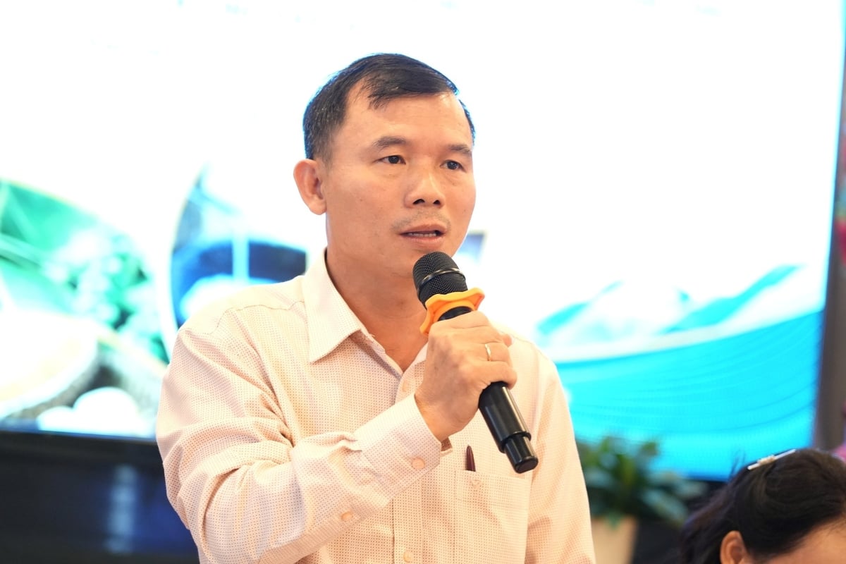 Nguyễn Hắc Hiển - Chi Cục trưởng Chi cục Trồng trọt và Bảo vệ thực vật tỉnh Đắk Lắk - phát biểu tại hội thảo. Ảnh: Hùng Khang. Nguyễn Hắc Hiển - Chi Cục trưởng Chi cục Trồng trọt và Bảo vệ thực vật tỉnh Đắk Lắk - phát biểu tại hội thảo. Ảnh: Hùng Khang.