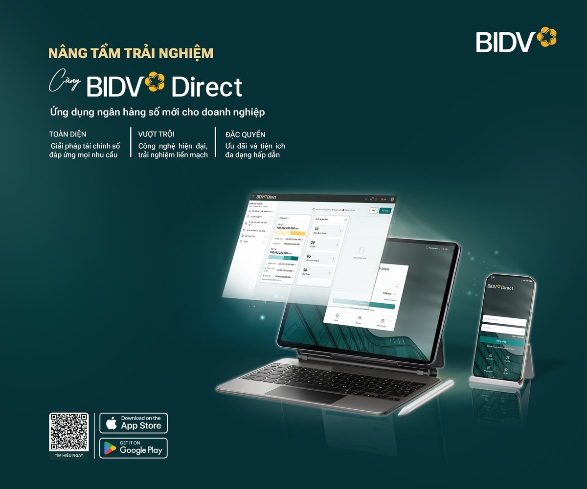 BIDV iBank - ứng dụng ngân hàng số là người bạn đồng hành tin cậy của khách hàng. Ảnh: BIDV.