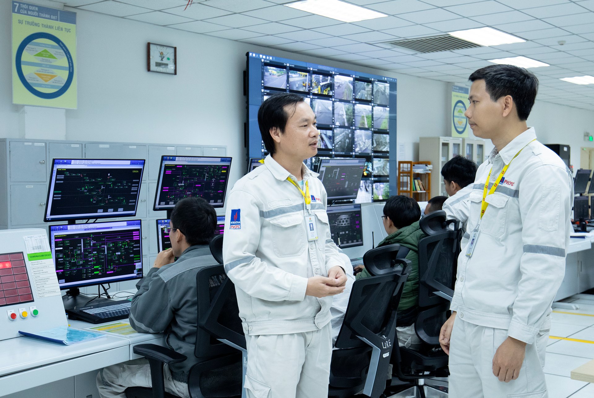 PVCFC xây dựng văn hóa doanh nghiệp, tạo môi trường làm việc an toàn và hiệu quả, qua đó góp phần thúc đẩy sự phát triển ổn định của Công ty. Ảnh: PVCFC.