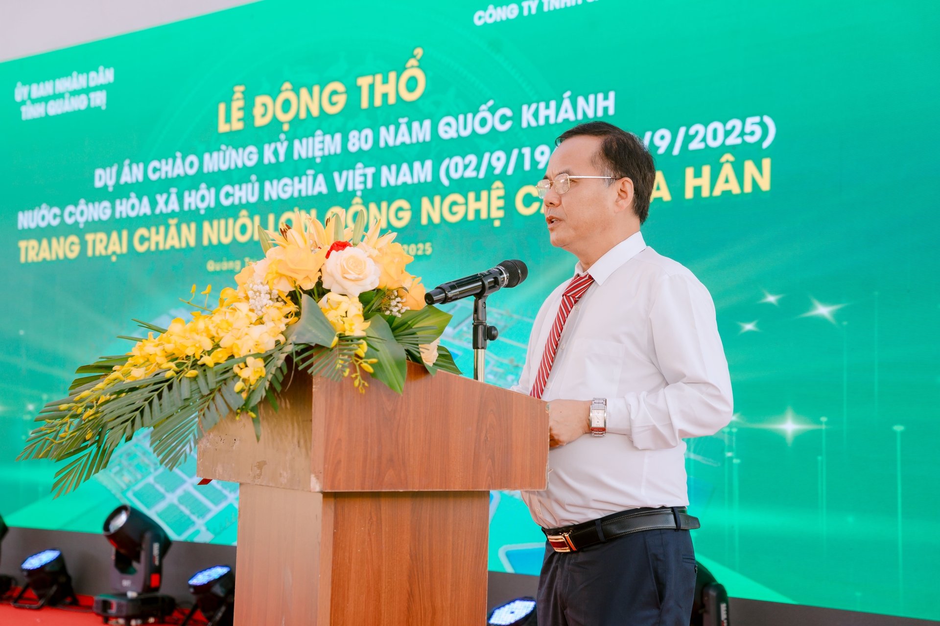 Ông Phạm Kim Đăng, Phó Cục trưởng Cục Chăn nuôi và Thú y, Bộ Nông nghiệp và Môi Trường phát biểu tại sự kiện. Ảnh: PV.