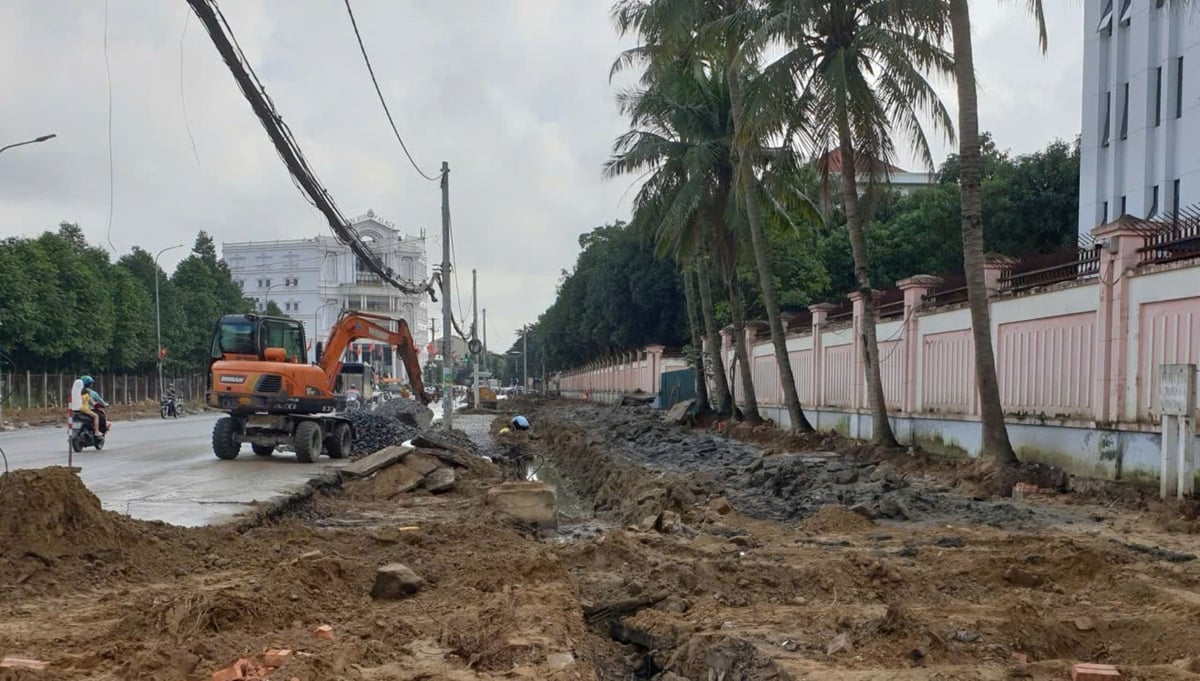 Các công trình vốn đầu tư công ở Nghệ An được giám sát chặt chẽ. Ảnh: Đình Tiệp. Các công trình vốn đầu tư công ở Nghệ An được giám sát chặt chẽ. Ảnh: Đình Tiệp.