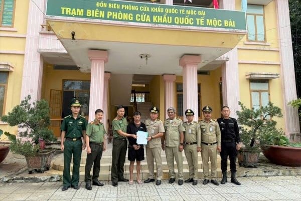 Đối tượng Nìm Cún Pẩu bị bắt giữ. Ảnh: Công an tỉnh Bắc Ninh.